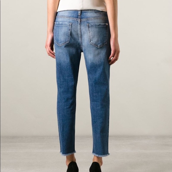 Koral Jeans Distressed Cropped Denim Boyfriends - Picture 4 of 7